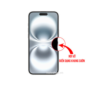 iPhone 16 Lỗi Rơi Rớt Cấn Móp Cong Khung Sườn