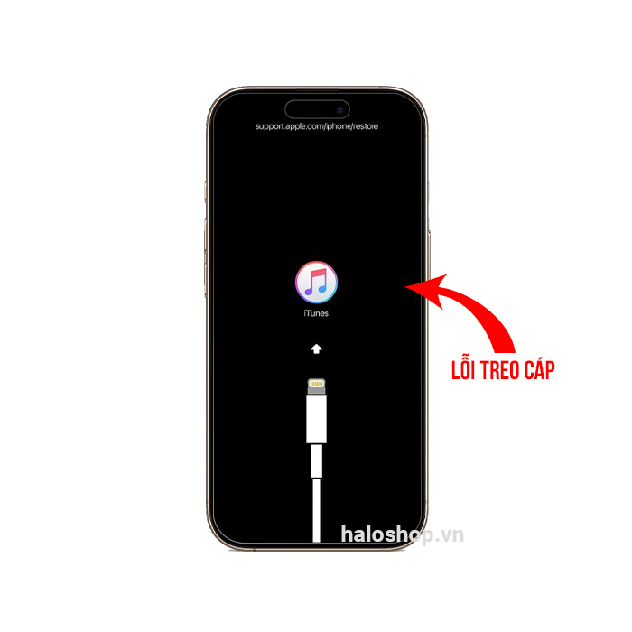 iPhone 16 Lỗi Treo Cáp