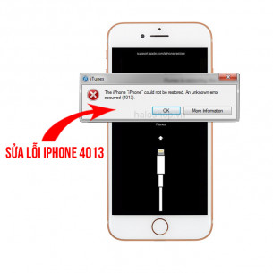 iPhone 8 Plus Lỗi 4013