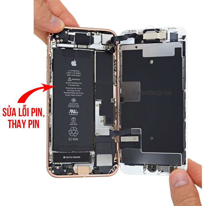 iPhone 8 Lỗi Pin, Thay Pin