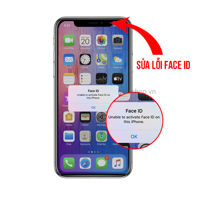 iPhone X Lỗi Face ID