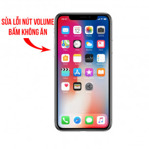 iPhone X Lỗi Nút Volume Bấm Không Ăn
