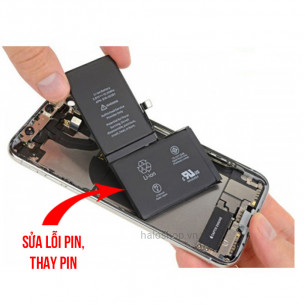 iPhone X Lỗi Pin, Mau Hết Pin, Thay Pin