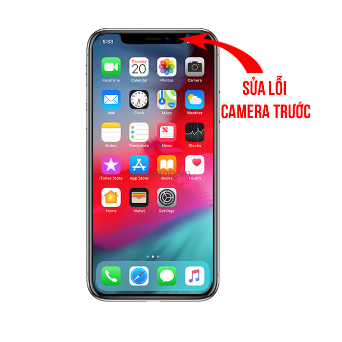 iPhone XS Lỗi Camera Trước