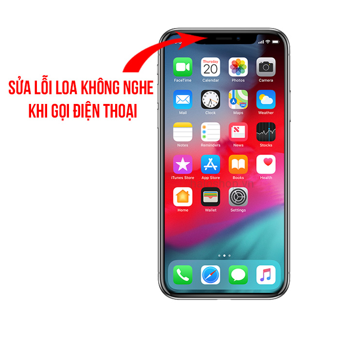 iPhone XS Lỗi Loa Không Nghe Khi Gọi Điện Thoại