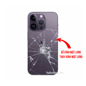 iPhone 14 Pro Bể Mặt Kính Lưng, Thay Mặt Kính Lưng