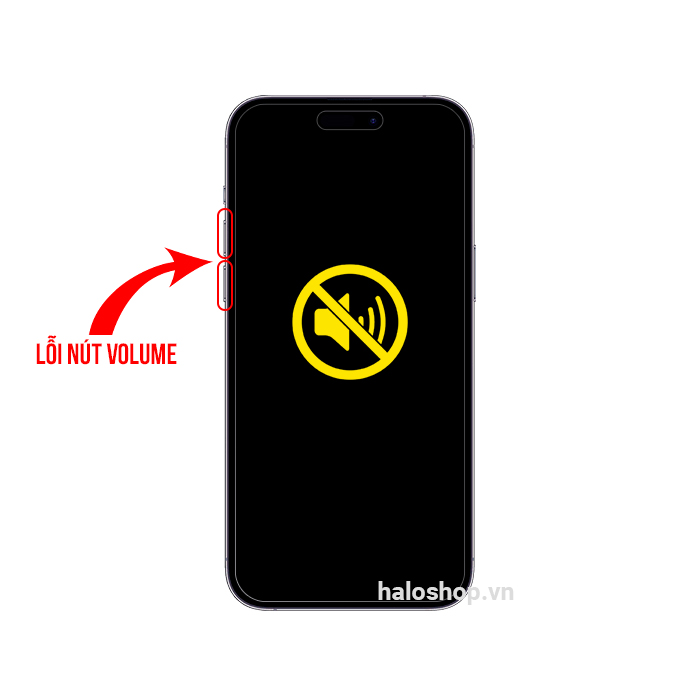 iPhone 14 Pro Lỗi Nút Volume Bấm Không Ăn