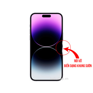 iPhone 14 Pro Lỗi Rơi Rớt Cấn Móp Cong Khung Sườn