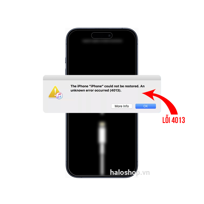 iPhone 15 Pro Lỗi 4013