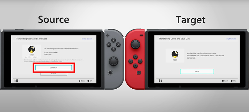 Hướng dẫn chuyển dữ liệu trên Nintendo Switch