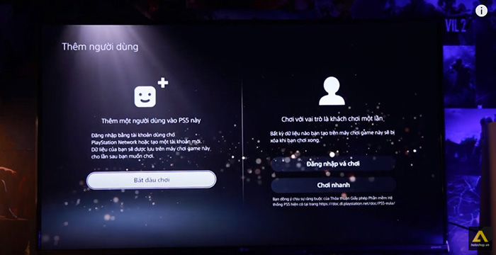 Hướng dẫn tạo tài khoản PS5