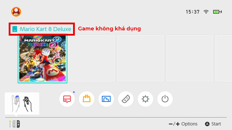 Khôi phục cài đặt gốc trên Nintendo Switch