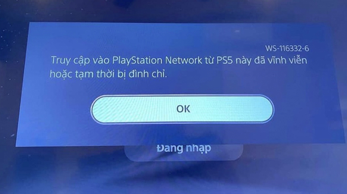 Làm gì khi PSN và máy game PS5 hay PS4 bị ban